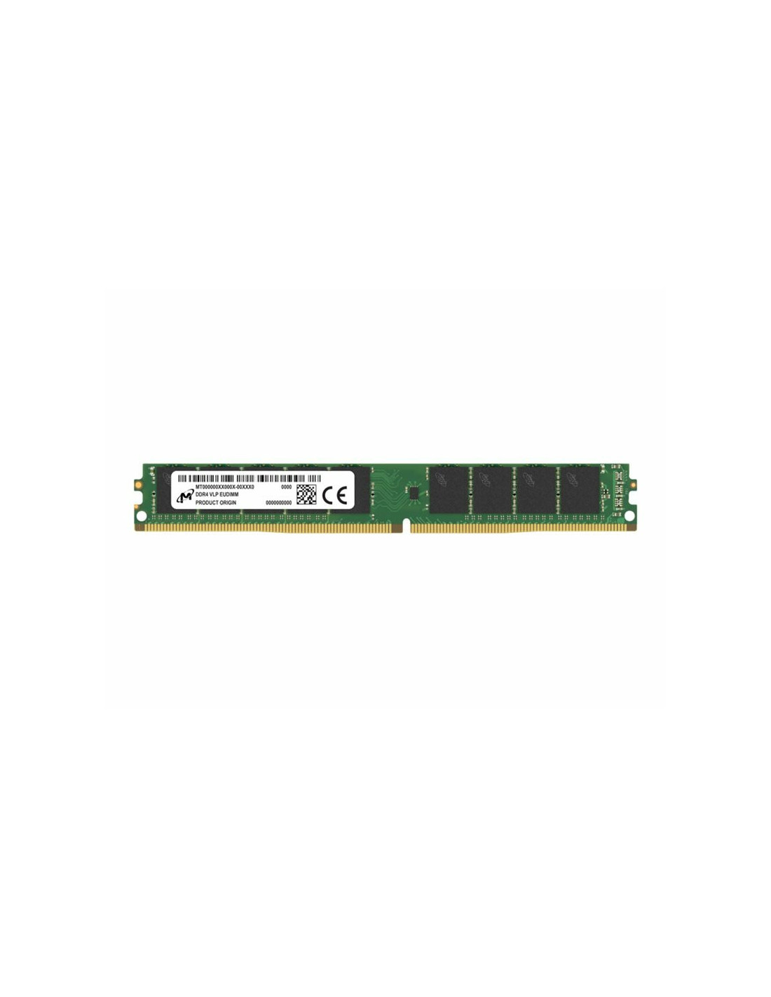 Micron - DDR4 - módulo - 32 GB - DIMM 288-pin muito discreto - 3200 MHz / PC4-25600 - CL22 - 1.2 V - unbuffered - ECC