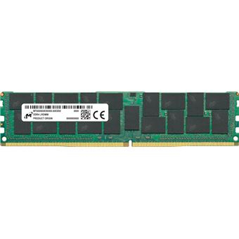 Micron - DDR4 - módulo - 64 GB - LRDIMM 288-pinos - 3200 MHz / PC4-25600 - CL22 - 1.2 V