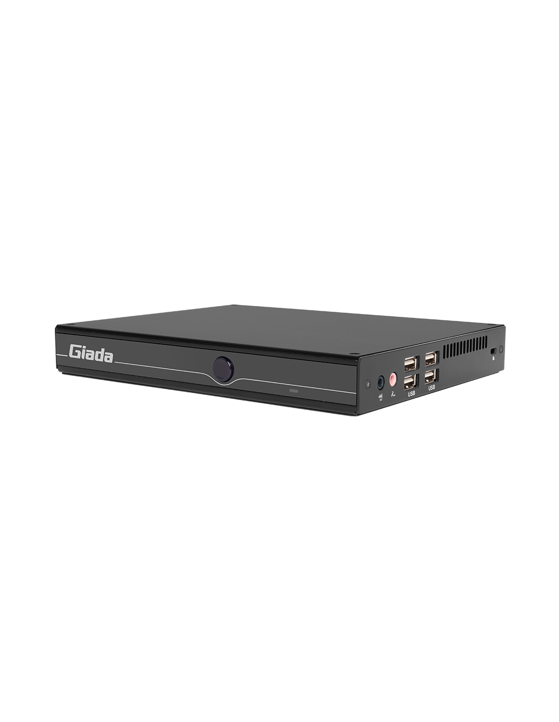 Mini-PC Giada F108D N100, Intel N100, sem ventoinha, até 16GB RAM, 4K, múltiplas portas