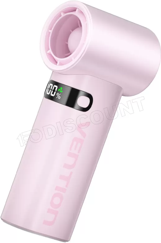 Mini Ventilateur à main sur batterie Vention (Rose)