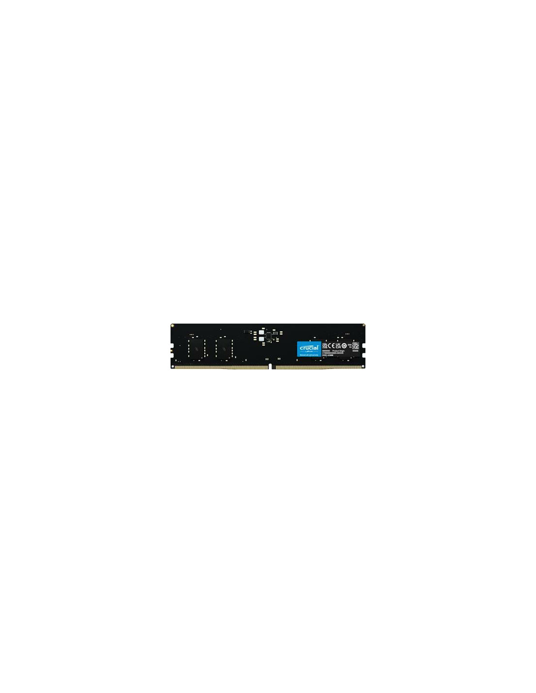 Módulo de Memória Crucial DDR5 8GB 5200MHz