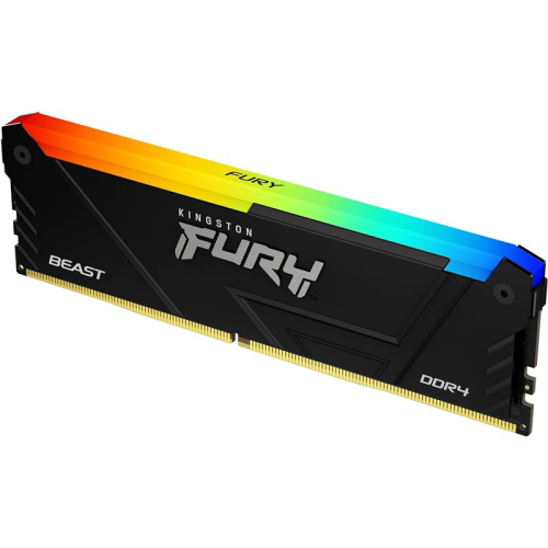 Módulo de memória Kingston 8GB 3200 DDR4 DIMM FURY Beast RGB