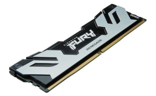 Módulo de memória Kingston de 48GB DIMM DDR5 6000Mhz FURY Renegade Silver 1,35V 2Rx8 288 pinos para desktop / gamers. KF560C32RS-48