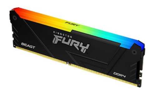 Módulo de Memória Kingston Technology FURY Beast RGB 8GB 3600 DDR4 DIMM