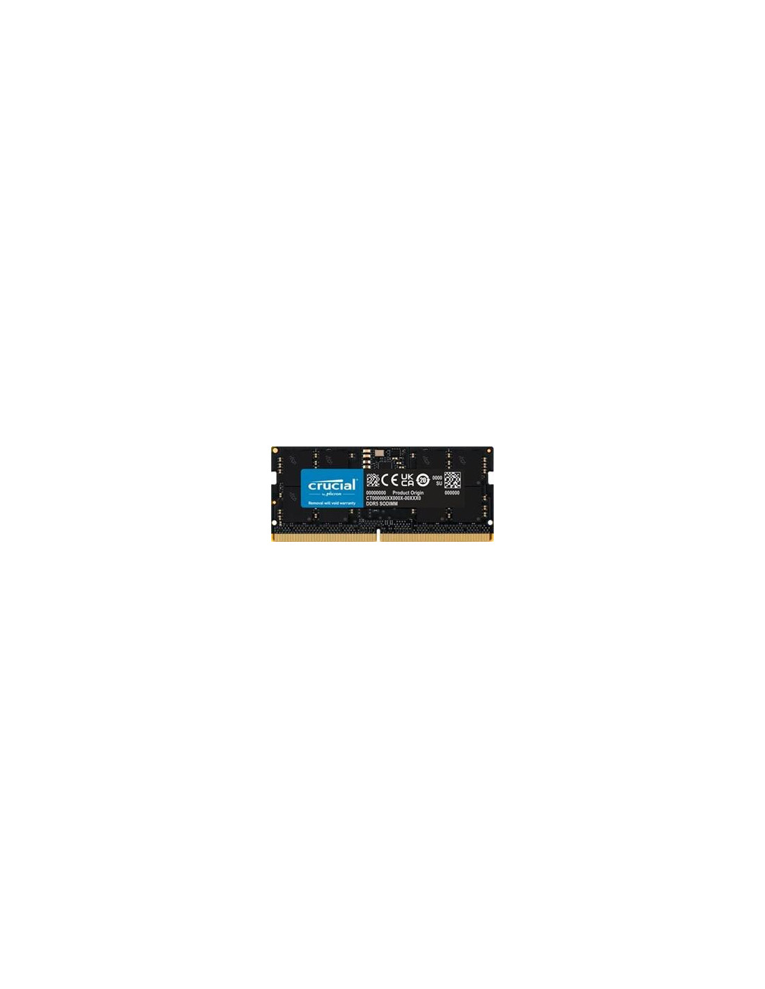 Módulo RAM Crucial Technology DDR5 16GB 4800MHz CL40 - Desembalado