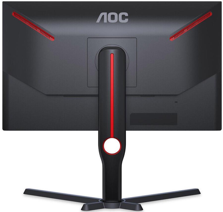 Monitor AOC Gaming 25G3ZM/BK G3 Series 24.5 polegadas Full HD  preto vermelho