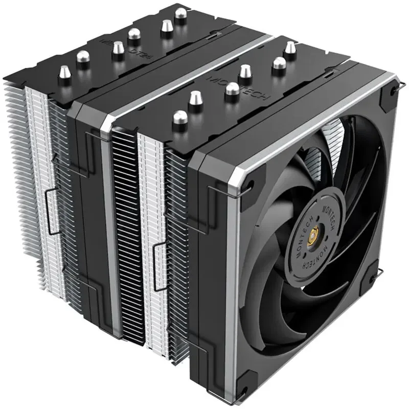 Montech Metal DT24 CPU-Cooler, 2x120mm