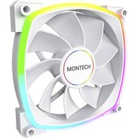 MONTECH RX140 PWM ARGB Reverse Lüfter- 140mm, weiß PC-Gehäuse-Lüfter (B x H x T) 140 x 14