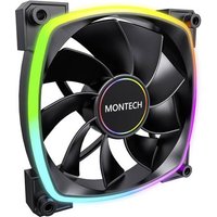 MONTECH RX140 PWM ARGB Reverse Lüfter - 140mm, schwarz PC-Gehäuse-Lüfter