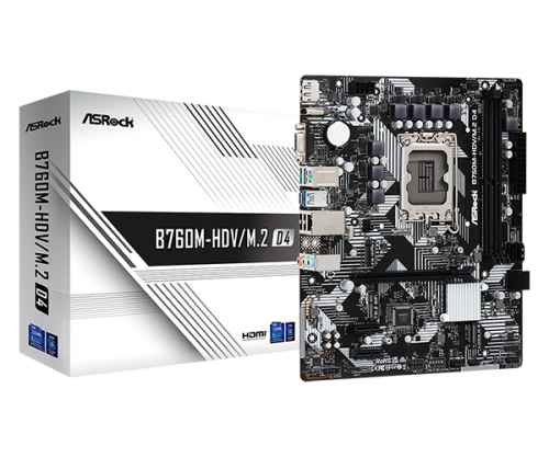 Motherboard ASRock B760M-HDV/M.2 D4 - LGA1700 | 90-MXBL40-A0UAYZ
