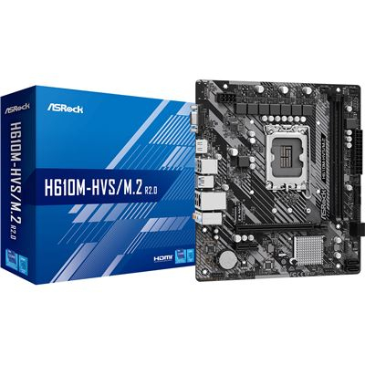 Motherboard Asrock H610M-HVS/M.2 R2.0 - 90-MXBJJ0-A0UAYZ