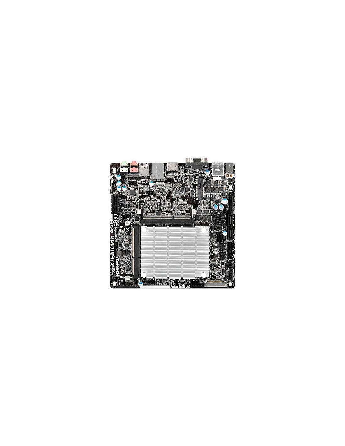 Motherboard AsRock Q1900TM-ITX, Thin Mini-ITX, J1900, HDMI e LVDS