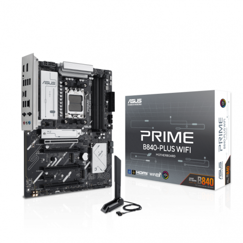 MOTHERBOARD ASUS PRIME B840 PLUS WIFI PCI-E 16x Gen4,M.2 Gen4