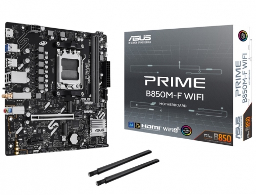 Motherboard Asus PRIME B850M-F WIFI/AM5,B850,USB5G,WIFI,AURA 90MB1N80-M0EAY0