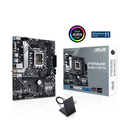 Motherboard Asus PRIME H610M-A WIFI D4 LGA 1700 - 90MB1C80-M0EAY0