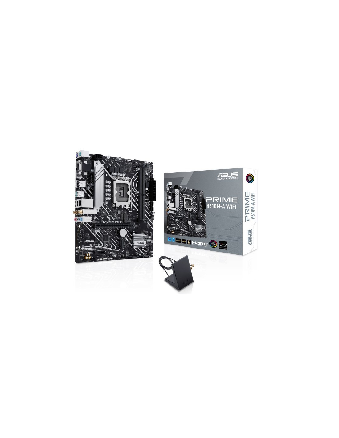 Motherboard Asus Prime H610M-A WIFI D5, LGA 1700, DDR5, Wi-Fi 5 e M.2