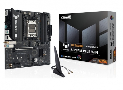 Motherboard Asus TUF GAMING A620AM-PLUS WIFI/AM5,A620A,USB TYPE-C,WIFI,AURA,MB 90MB1MZ0-M0EAY0