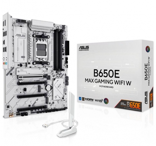 Motherboard ATX Asus B650E Max Gaming WiFi White Skt AM5 90MB1M00-M0EAY0
