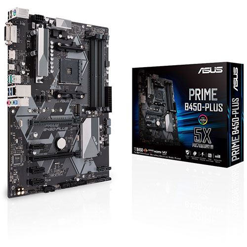 Motherboard ATX Asus Prime B450-Plus - 90MB0YN0-M0EAY0