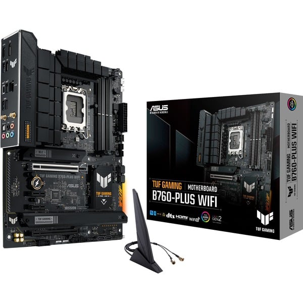 MOTHERBOARD ASUS TUF GAMING B760-PLUS WIFI, LGA 1700, DDR5, ATX, 90MB1ER0-M1EAY0