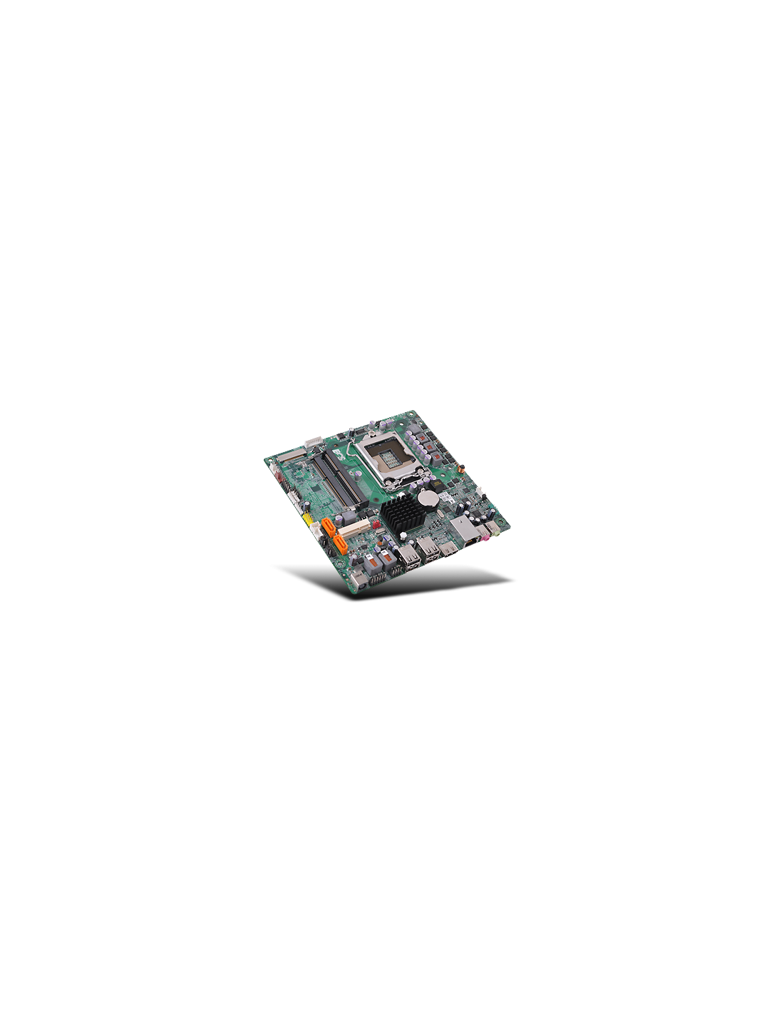 Motherboard ECS H61H-G11 ThinMini-ITX, Socket 1155, HDMI, Gigabit LAN