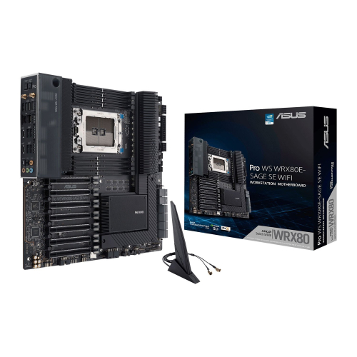 Motherboard Extended-ATX Asus Pro WS WRX80E-SAGE SE WIFI - 90MB1E60-M0EAY0