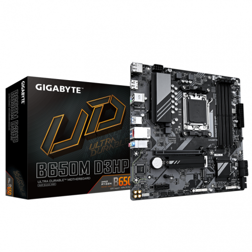 MOTHERBOARD GIGABYTE B650M D3HP AX AM5 MATX 4XDDR5