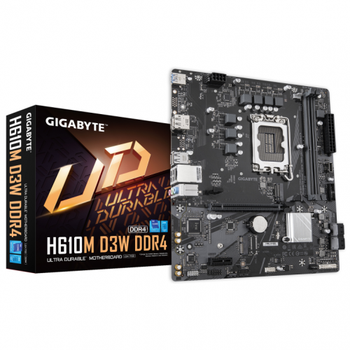 MOTHERBOARD GIGABYTE H610M D3W S1700 MATX DDR4