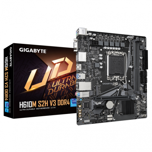 MOTHERBOARD GIGABYTE H610M S2H V3 1700 MATX 2XDDR4