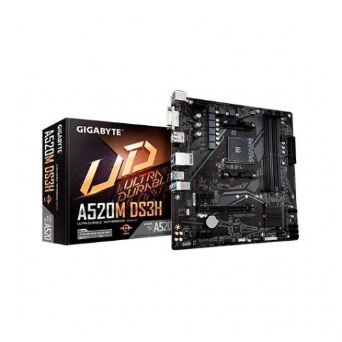 MOTHERBOARD M-ATX GIGABYTE AM4 A520M DS3H V2