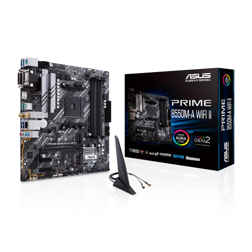 Motherboard Micro-ATX Asus Prime B550M-A WiFi II - 90MB19X0-M0EAY0