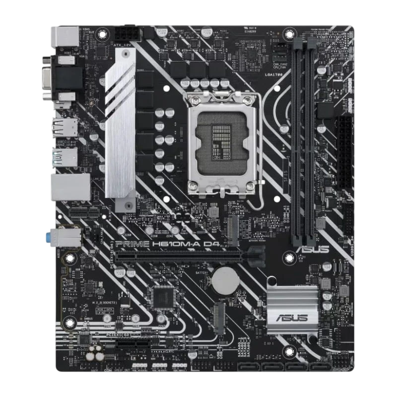 Motherboard Micro-ATX Asus Prime H610M-A D4 - 90MB19P0-M0EAYC