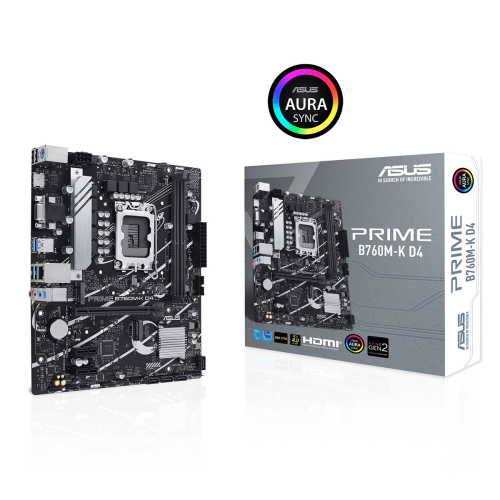 Motherboard Micro-ATX Asus Prime B760M-K D4 - 90MB1DS0-M0EAY0