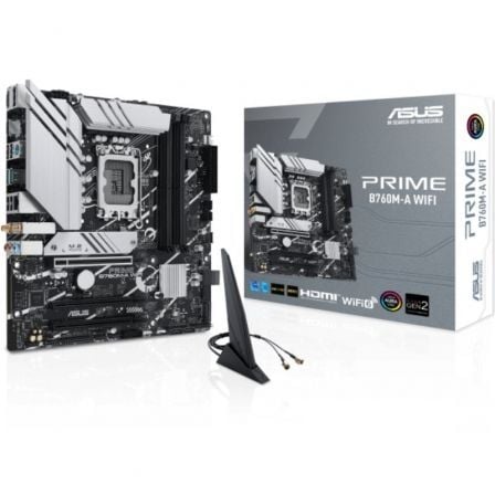 Motherboard Micro-ATX Asus PRIME B760M-A WIFI D4, LGA 1700, DDR4, 90MB1CX0-M1EAY0