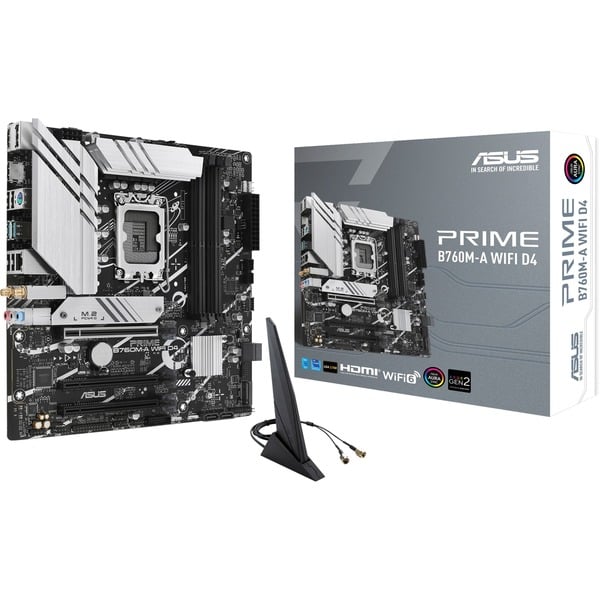 Motherboard Micro-ATX Prime B760M-A WiFi D4 - ASUS