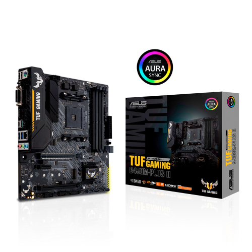 Motherboard Micro-ATX Asus TUF Gaming B450M-Plus II - 90MB1620-M0EAY0