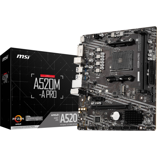 Motherboard Micro-ATX MSI A520M-A Pro