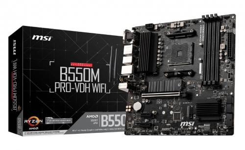 Motherboard Micro-ATX MSI B550M Pro-VDH WiFi SktAM4 , 911-7C95-081