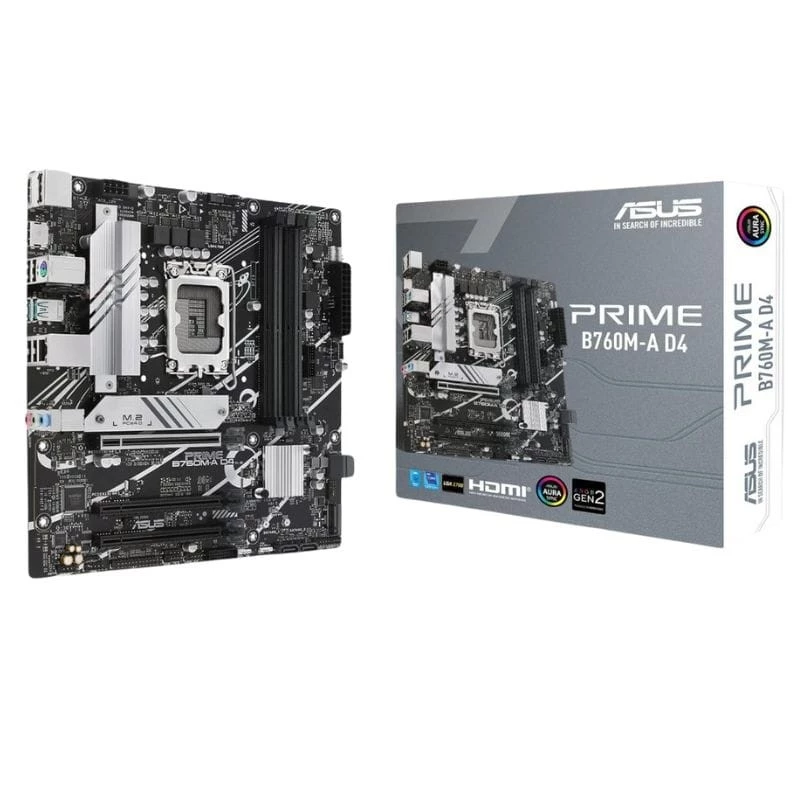 Motherboard Micro-ATX Prime B760M-K D4 - ASUS