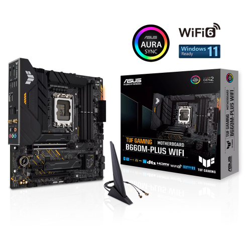 Motherboard Micro-ATX TUF Gaming B660M-Plus WiFi - ASUS