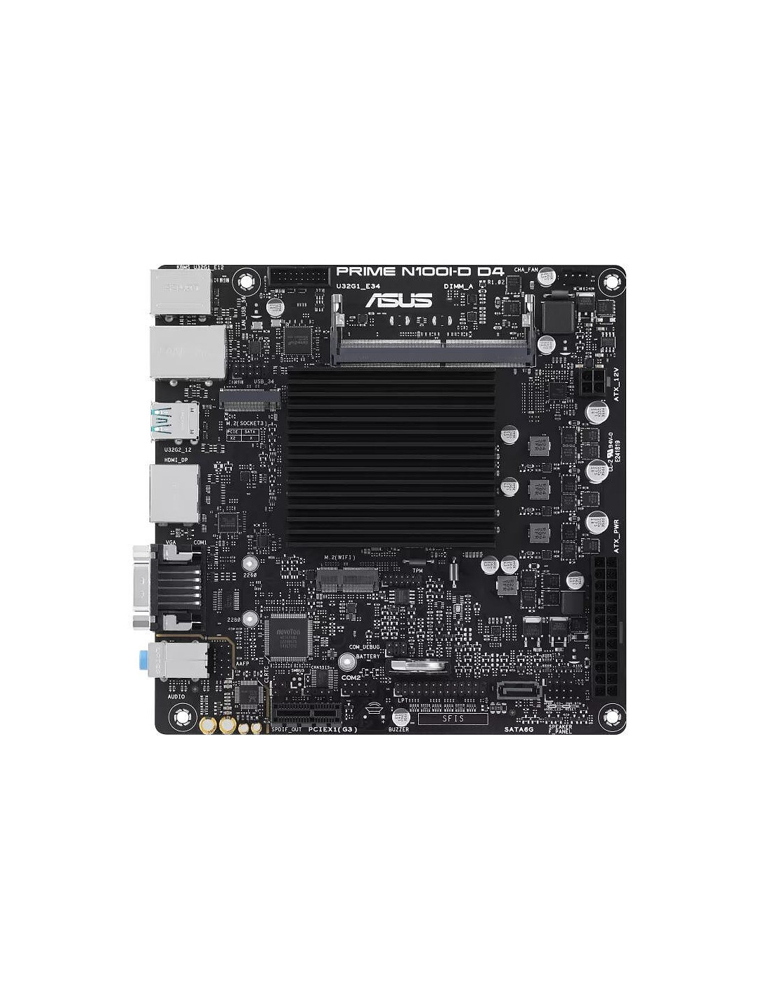 MotherBoard Mini-ITX ASUS PRIME N100I-D D4-CSM Intel N100