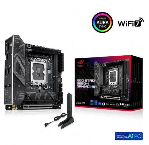 Motherboard Mini-ITX ASUS ROG STRIX B860-I GAMING WIFI LGA1851 DDR5 , 90MB1JB0-M0EAY0