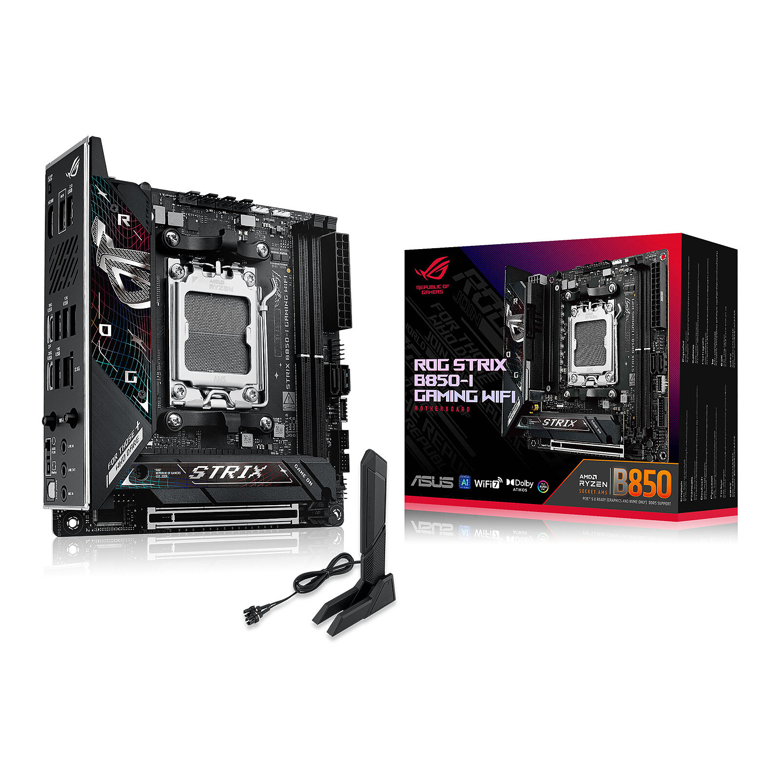 Motherboard Mini-ITX Asus ROG Strix B850-I Gaming WiFi SktAM5