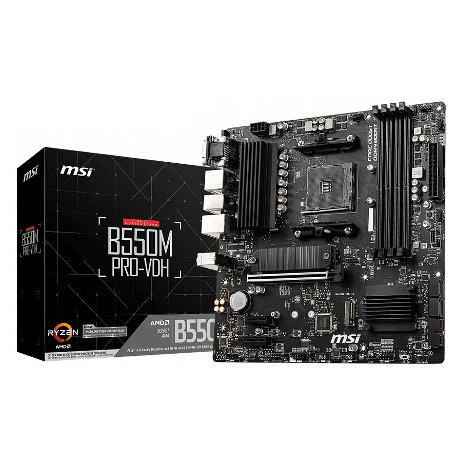 MOTHERBOARD MSI B550M PRO-VDH