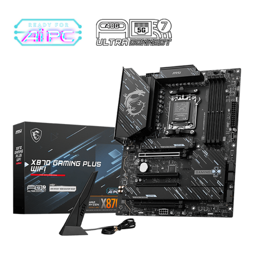MOTHERBOARD MSI MAG X870 GAMING PLUS WIFI ATX AM5 4XDDR5