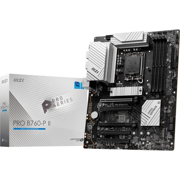 Motherboard MSI PRO B760-P II LGA 1700 DDR5 HDMI/DP ATX