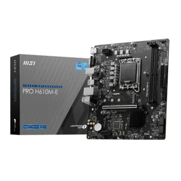MOTHERBOARD MSI PRO H610M-E DDR4 SKT 1700 2xDDR4 VGA/HDMI mATX 911-7D48-021