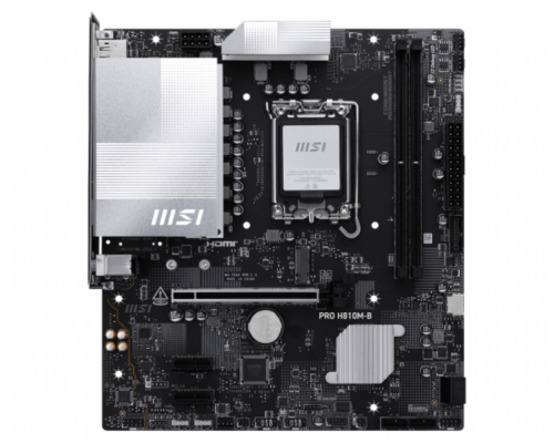 MOTHERBOARD MSI PRO H810M-B 1700 MATX 2XDDR4