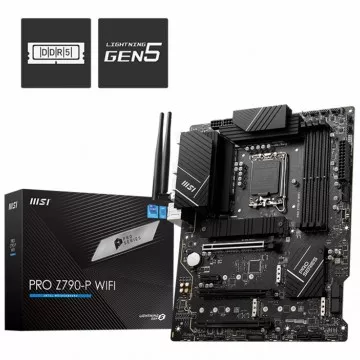 MOTHERBOARD MSI PRO Z790-P WIFI SKT 1700 4xDDR5 HDMI/DP ATX - 911-7E06-010