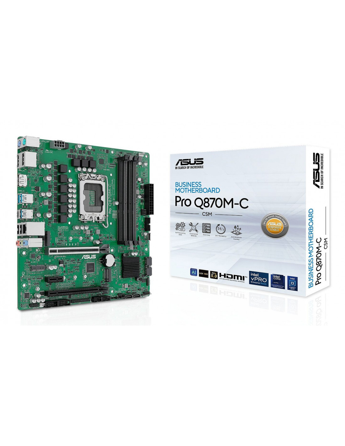 MotherBoard Skt1851 Micro-ATX ASUS PRO Q870M-C-CSM